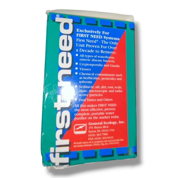 General Ecology First Need Replacement Canister Cartridge Potable Water Purifier - Picture 3 of 8